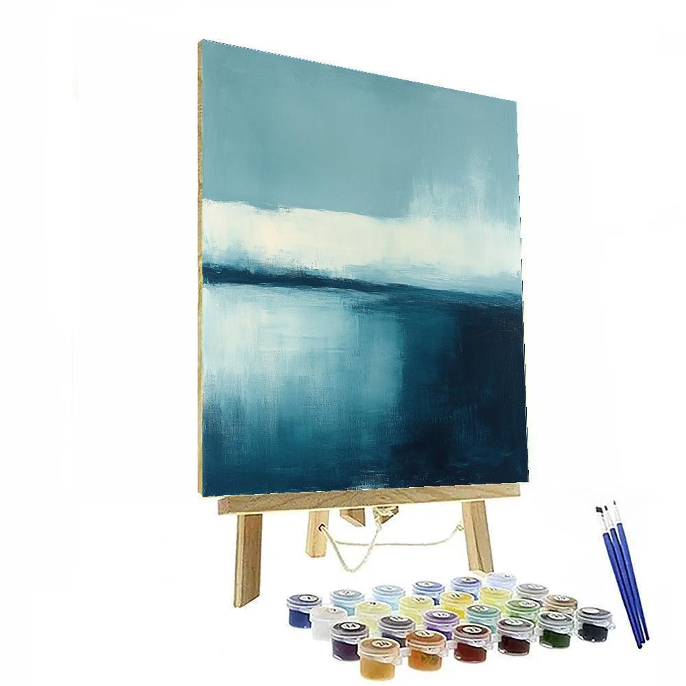 Mark Rothko Inspired Arctic Stillness paint by numbers