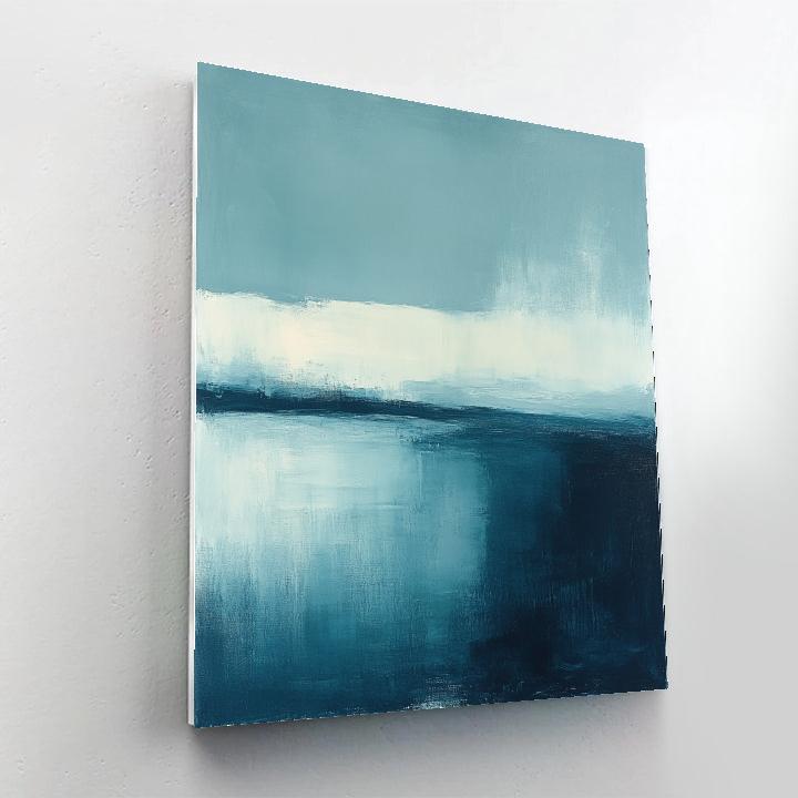 Mark Rothko Inspired Arctic Stillness paint by numbers