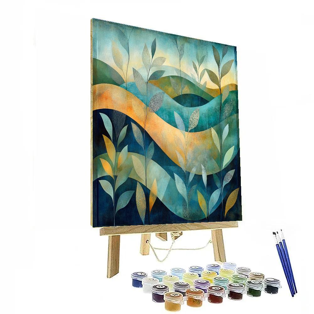 Max Ernst Inspired Dreamscape Flora Paint by numbers art