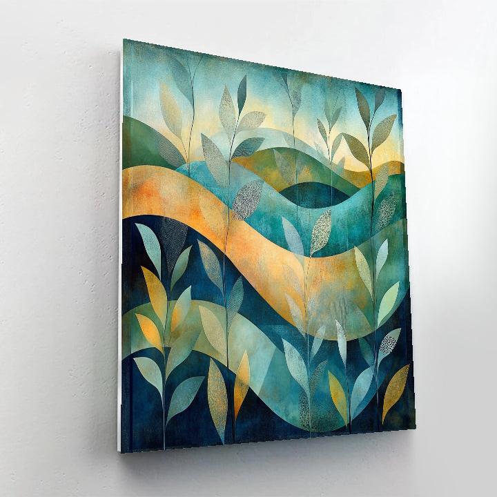 Max Ernst Inspired Dreamscape Flora Paint by numbers art