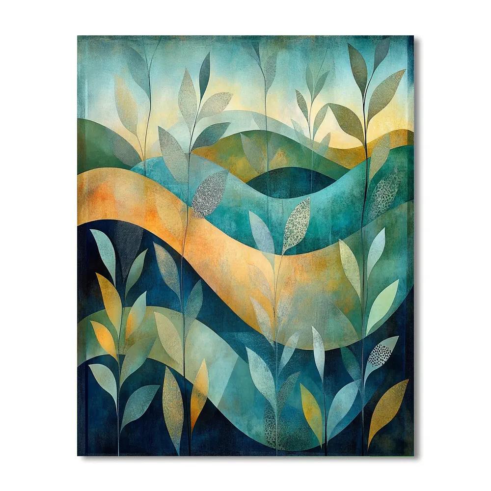 Max Ernst Inspired Dreamscape Flora Paint by numbers art