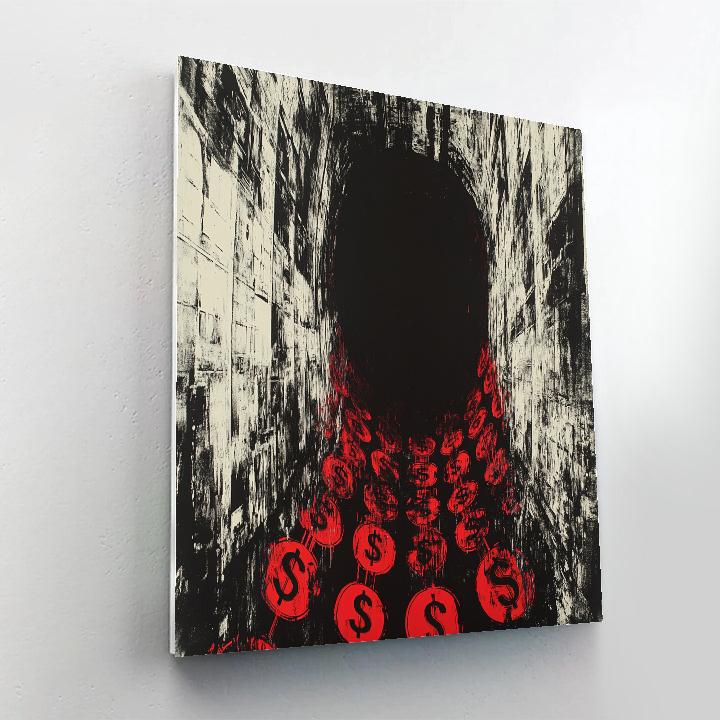 Banksy Inspired Capitalist Void paint by numbers