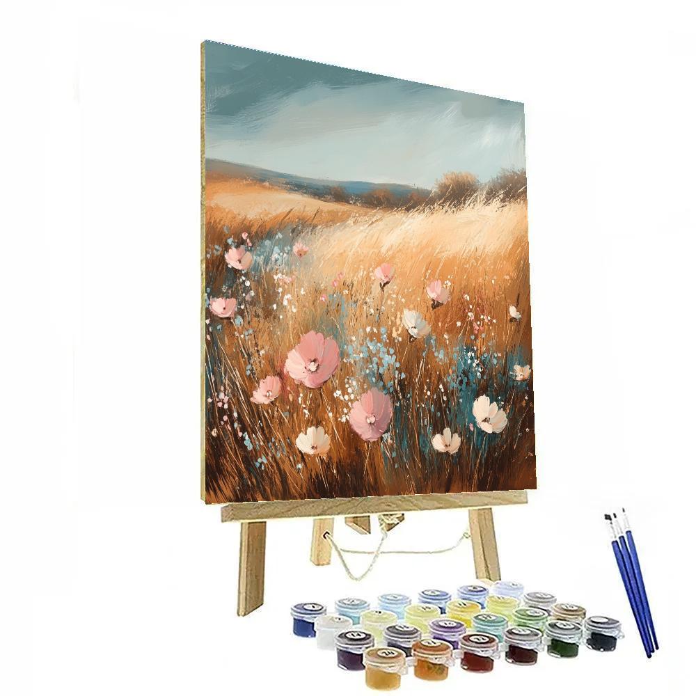 Edgar Degas Inspired Whispering Breeze Number painting