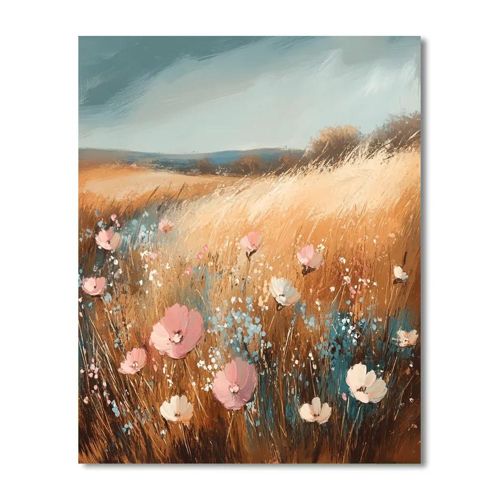 Edgar Degas Inspired Whispering Breeze Number painting