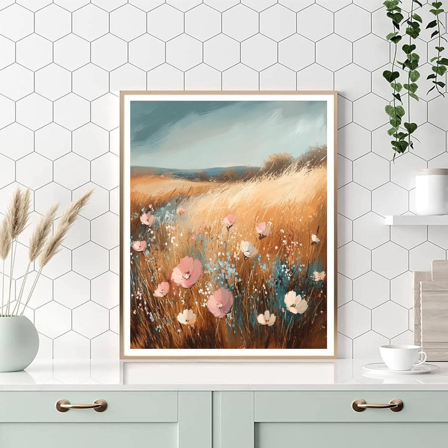 Edgar Degas Inspired Whispering Breeze Number painting