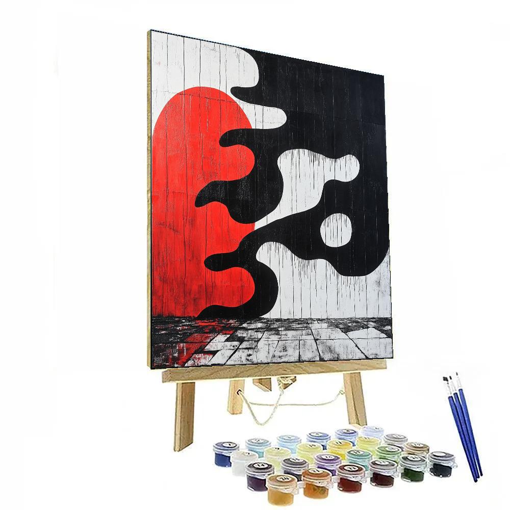 Banksy Inspired Social Justice Through Light And Shadow Painting by numbers kit