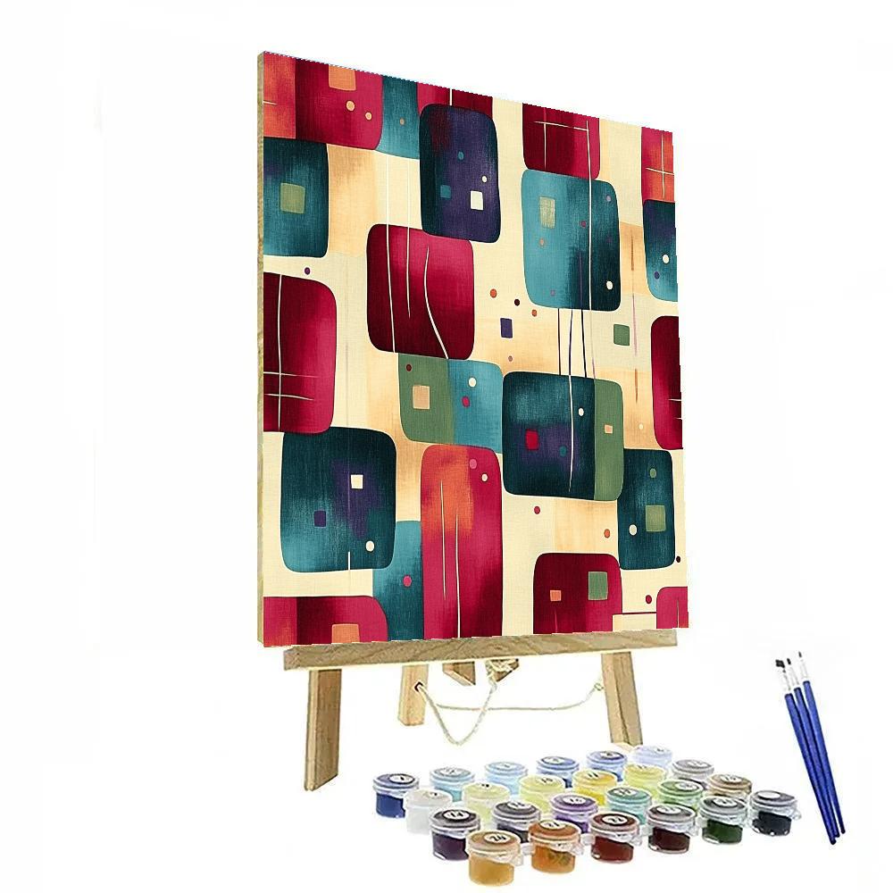 Paul Klee Inspired Market Of Stars Painting by numbers kit