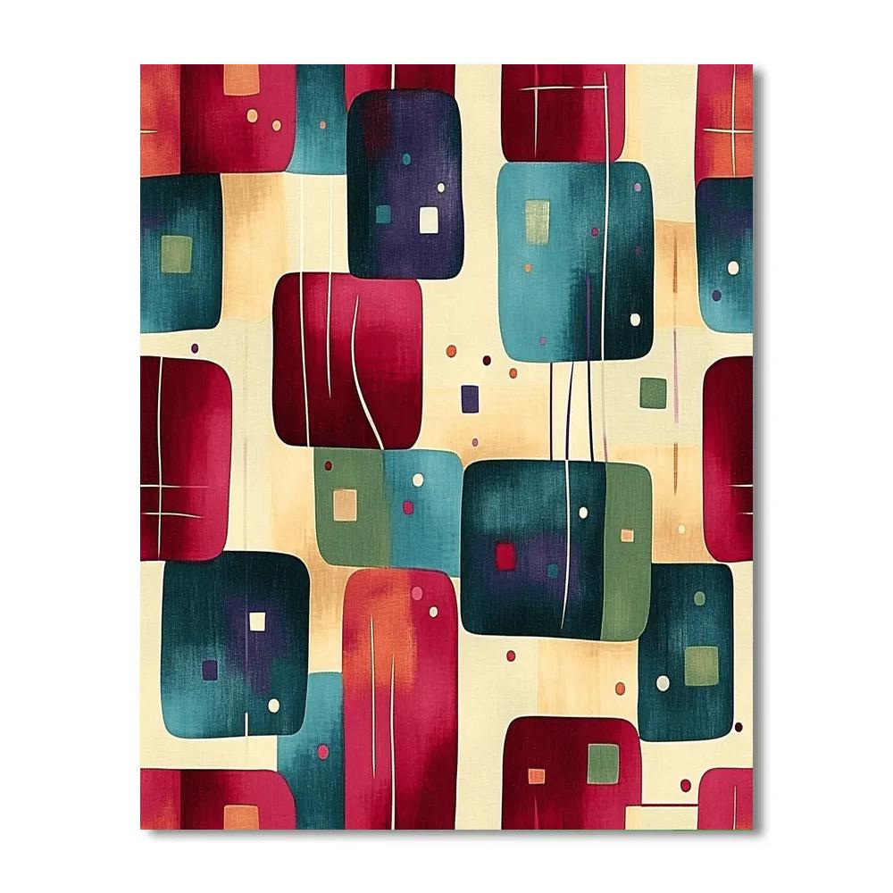 Paul Klee Inspired Market Of Stars Painting by numbers kit