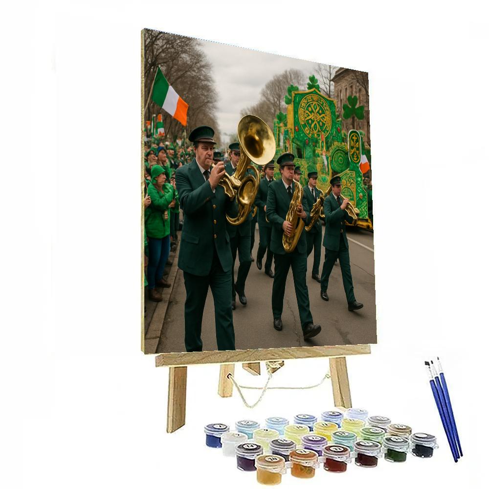 St Patrick Parade City Street Numbered painting kits