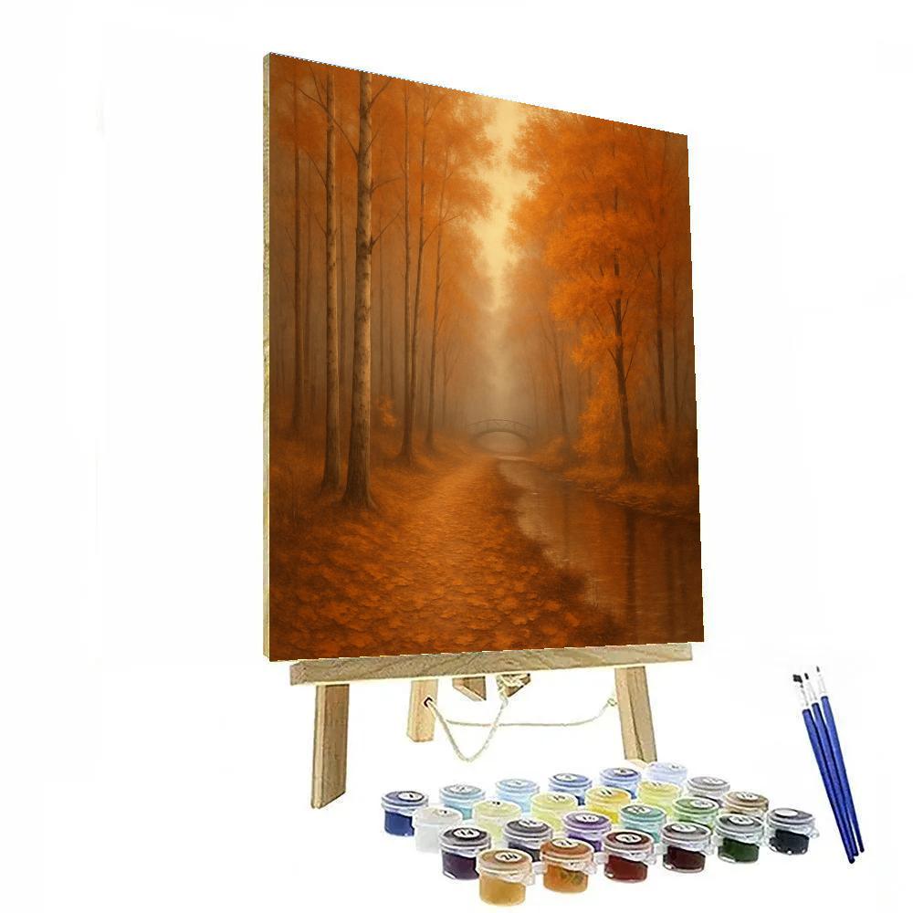 Autumn Forest Tranquility Paint by numbers kits