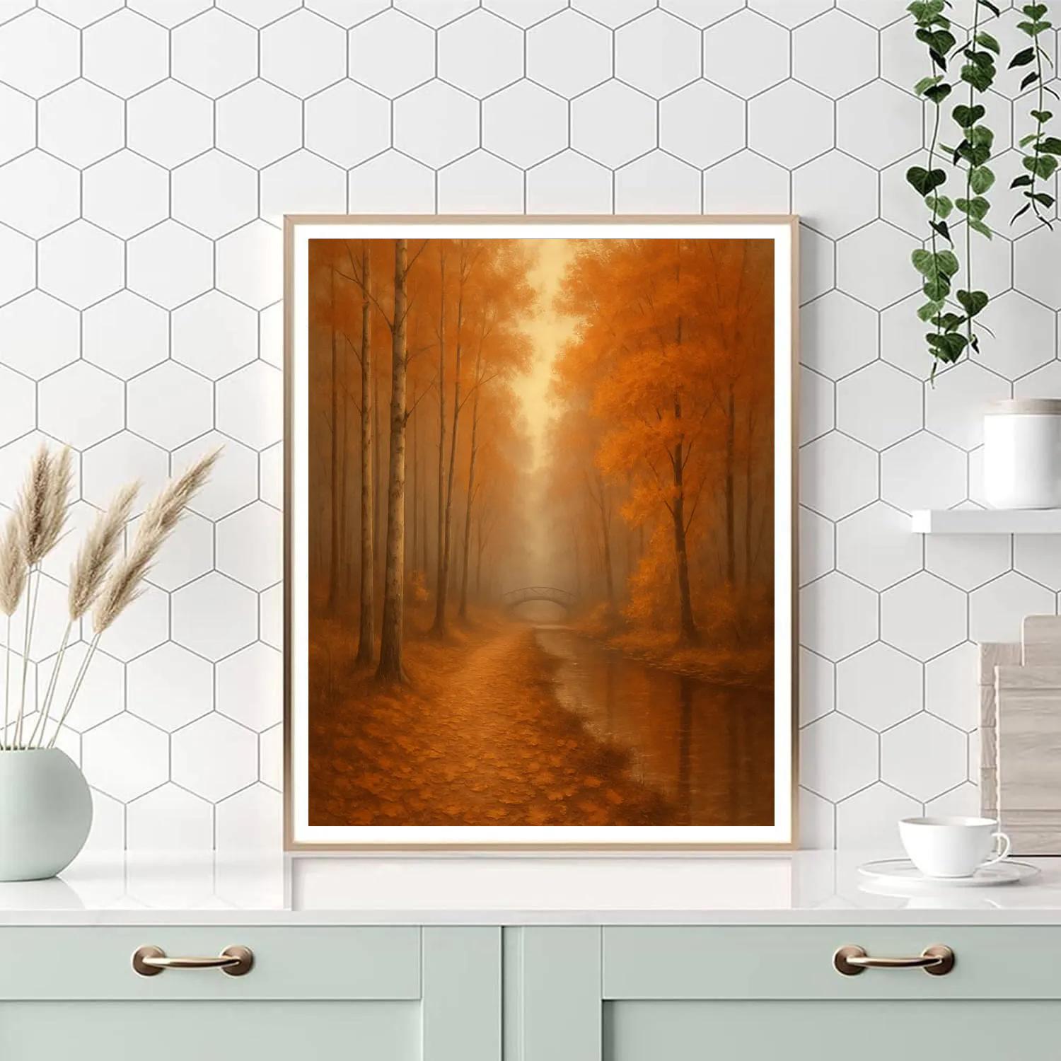 Autumn Forest Tranquility Paint by numbers kits
