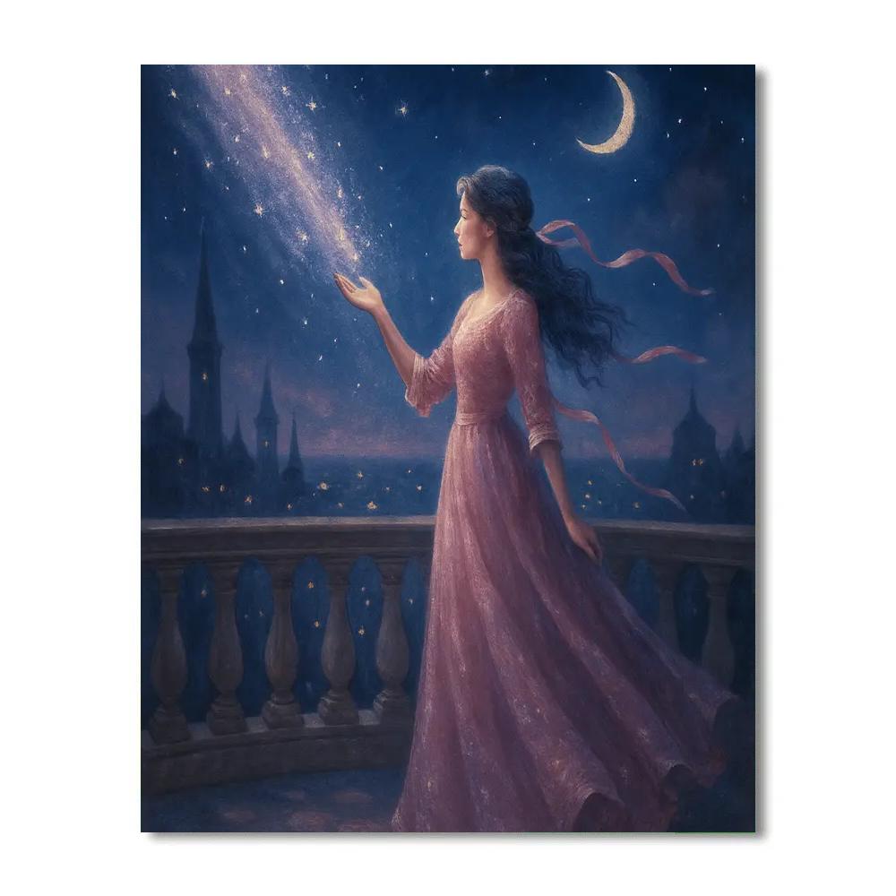 Princess Moonlit Ballad Paint by numbers kits
