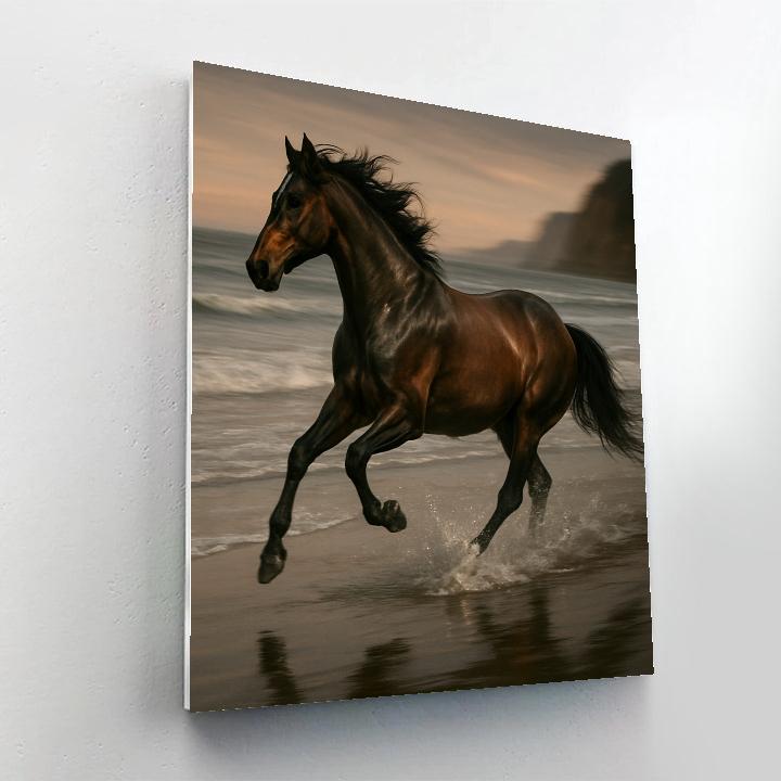 Horse Wind Runner paint by color
