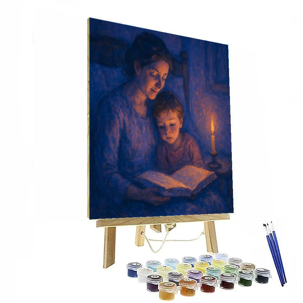 Twilight Bedtime Story Painting by numbers kit