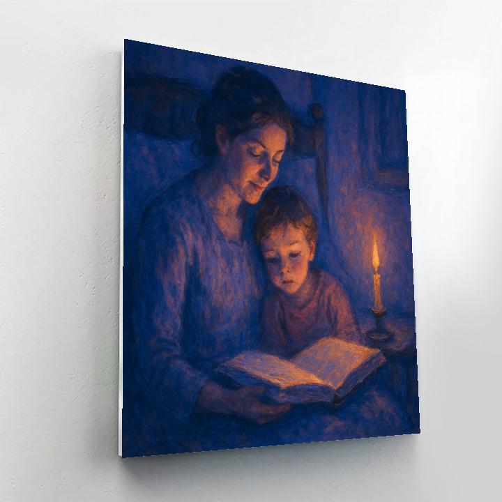 Twilight Bedtime Story Painting by numbers kit