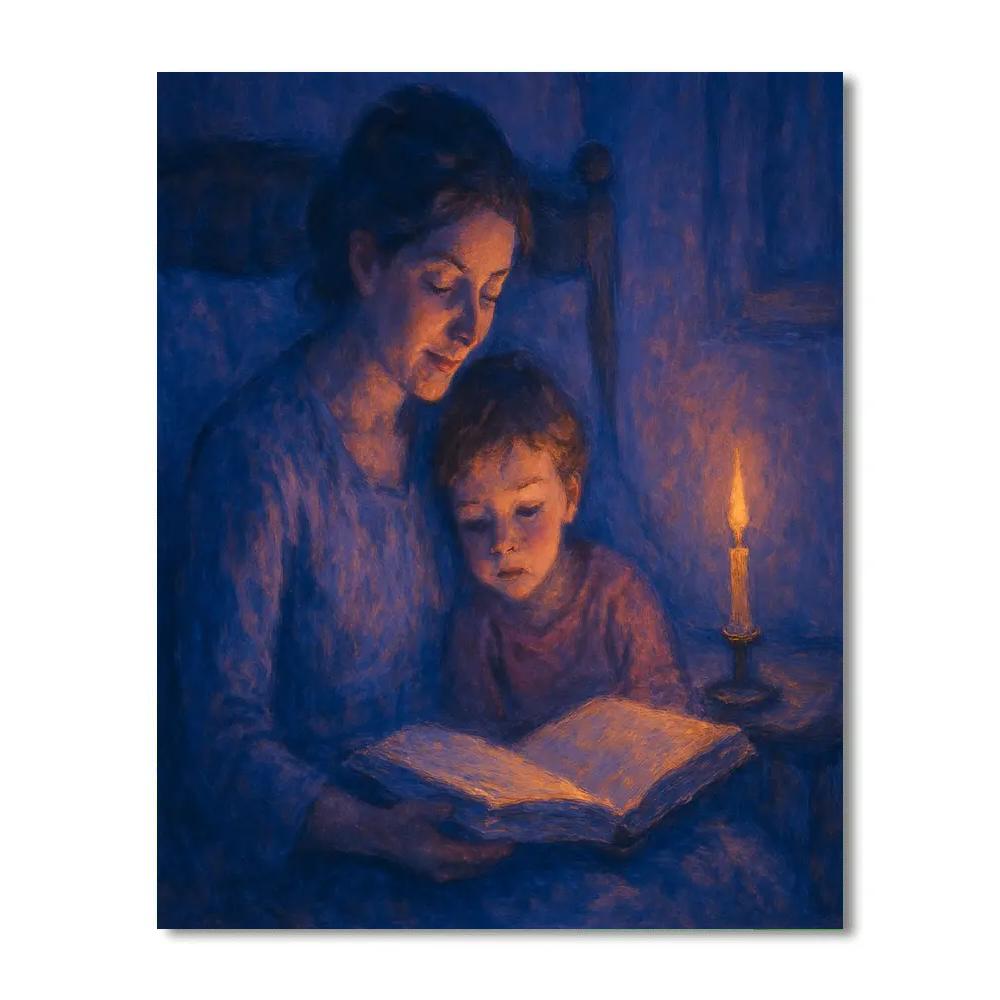 Twilight Bedtime Story Painting by numbers kit