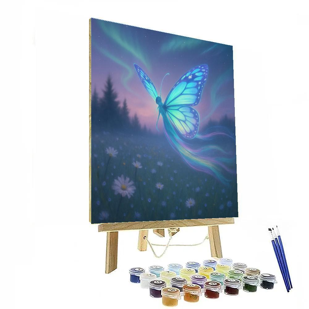 Butterfly Aurora Drift Painting by numbers kit
