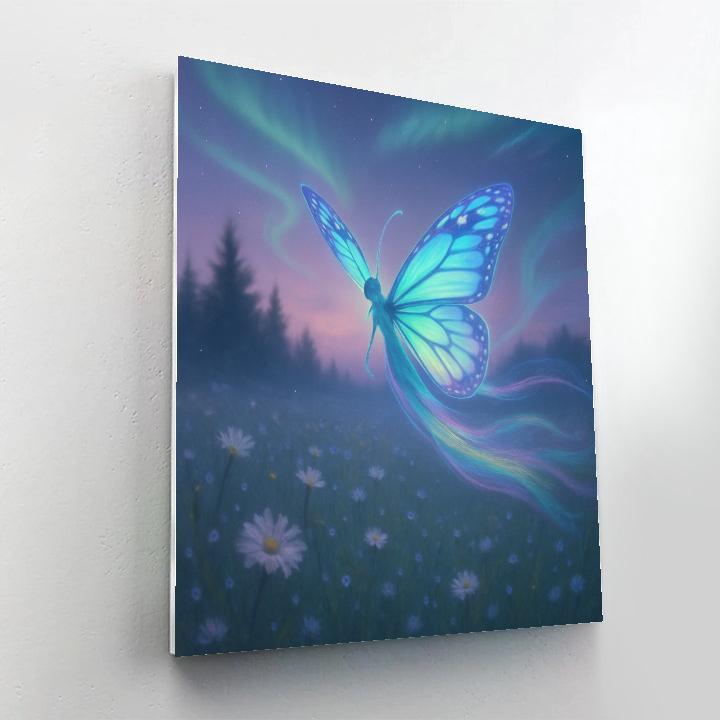 Butterfly Aurora Drift Painting by numbers kit
