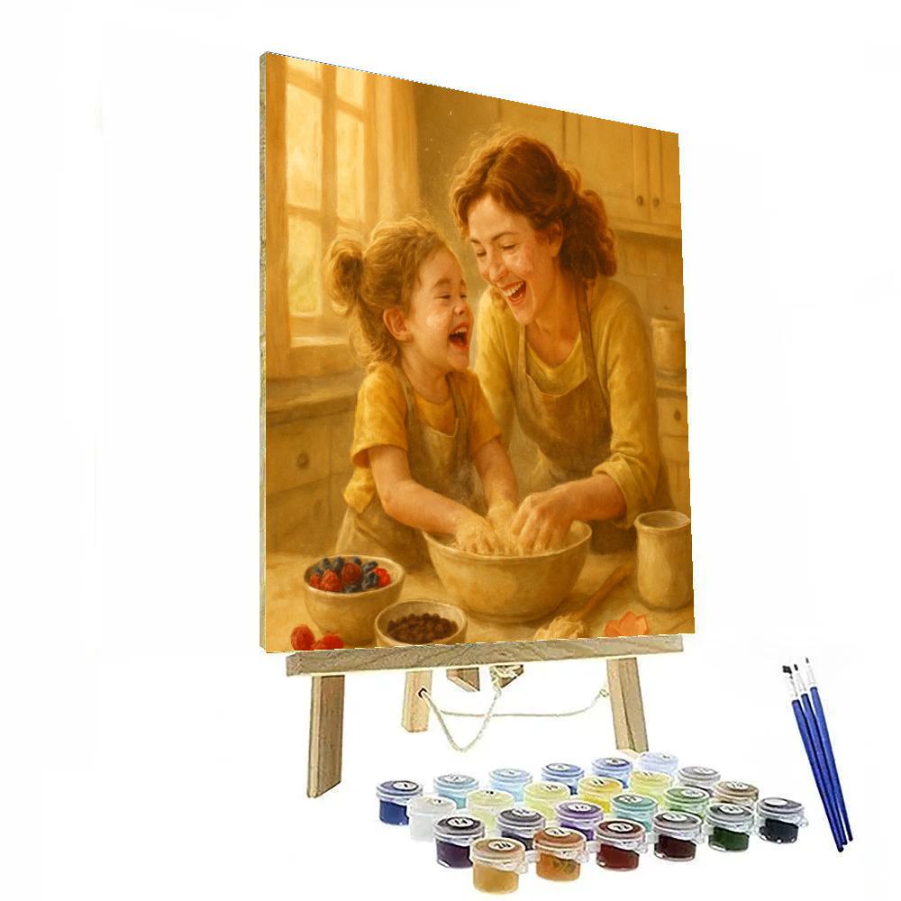 Baking Love In The Kitchen Painting by numbers kit