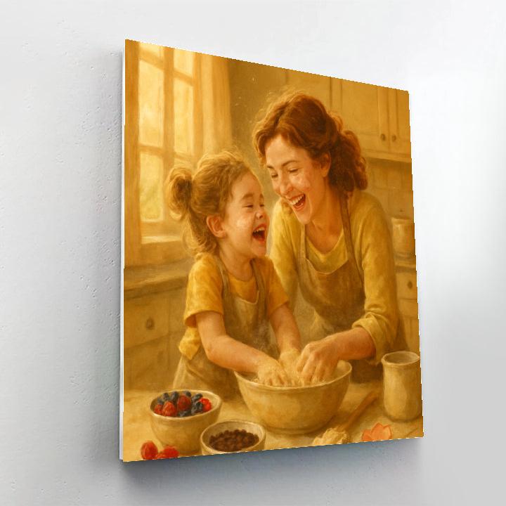 Baking Love In The Kitchen Painting by numbers kit