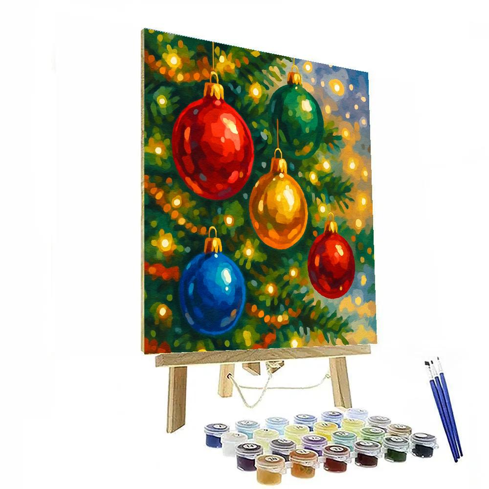 Whimsical Ornament Wonderland Painting by numbers kit