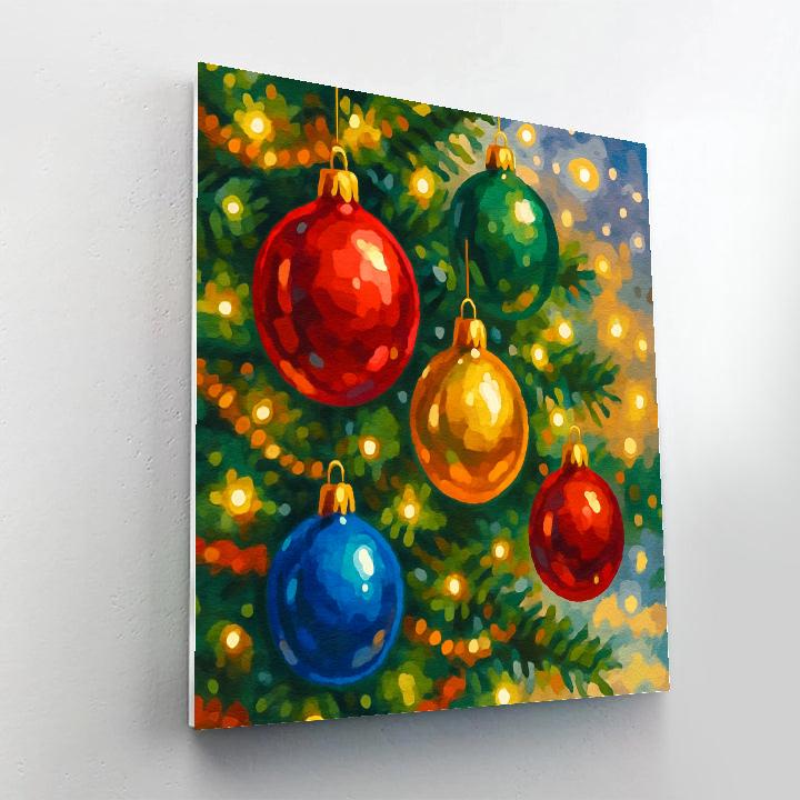 Whimsical Ornament Wonderland Painting by numbers kit