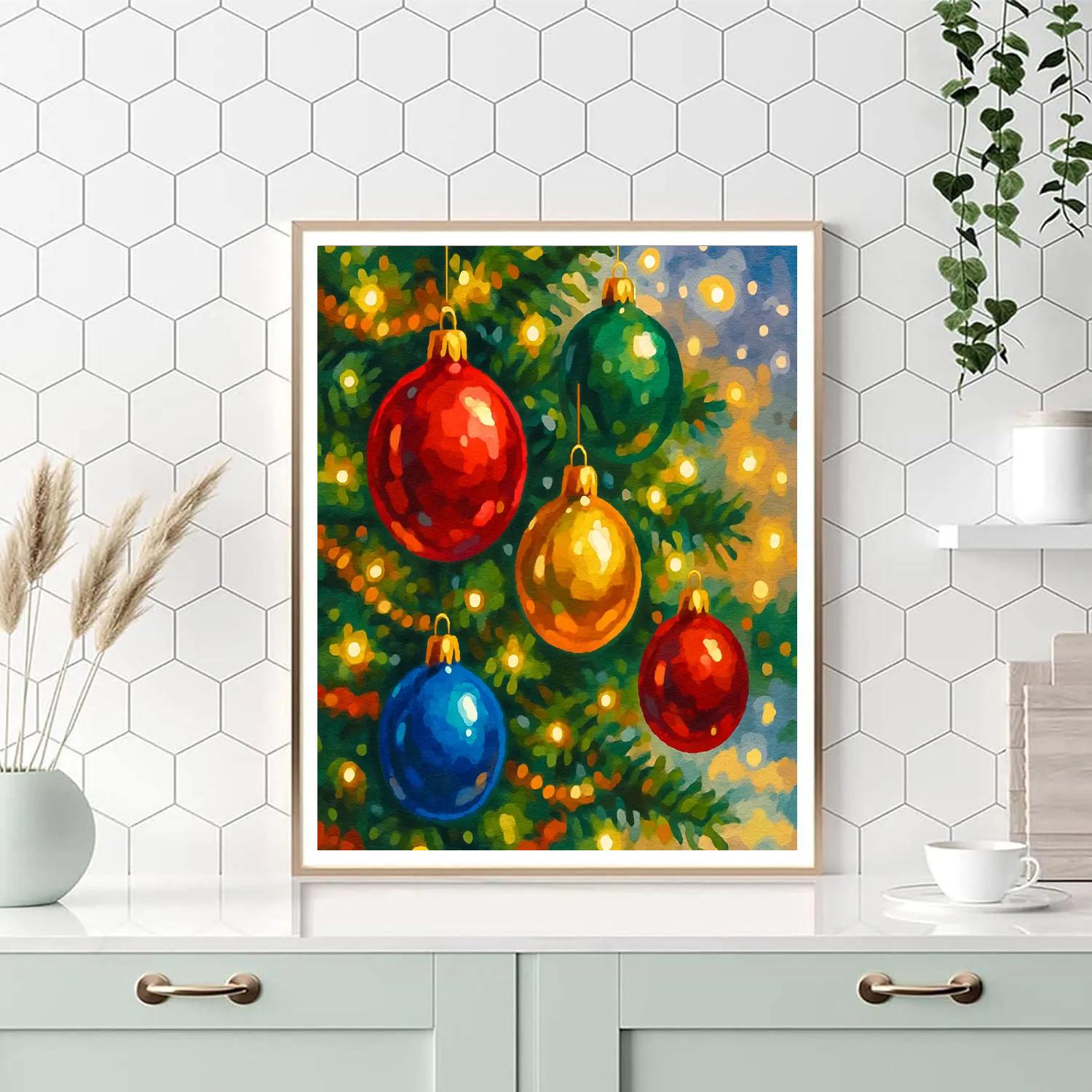 Whimsical Ornament Wonderland Painting by numbers kit