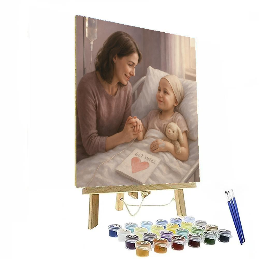 Quiet Healing Hospital Visit paint by numbers