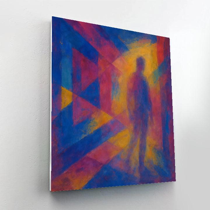 Abstract Kinetic Color Field Drift Paint by numbers kits