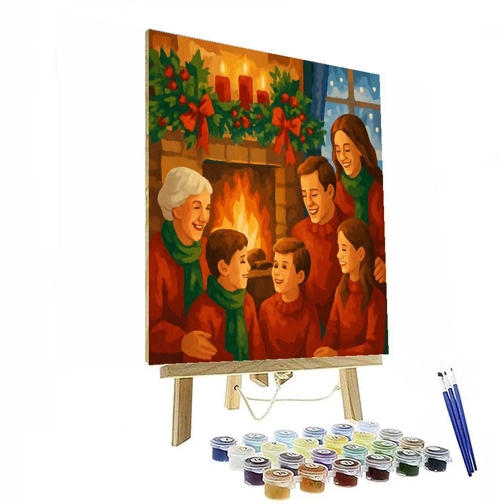 Garlanded Hearth Reunion paint by color