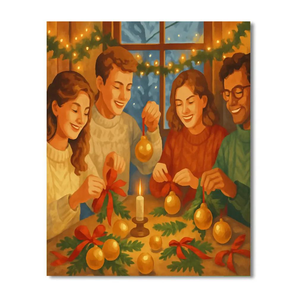 Ornament Workshop Wonders painting number kit