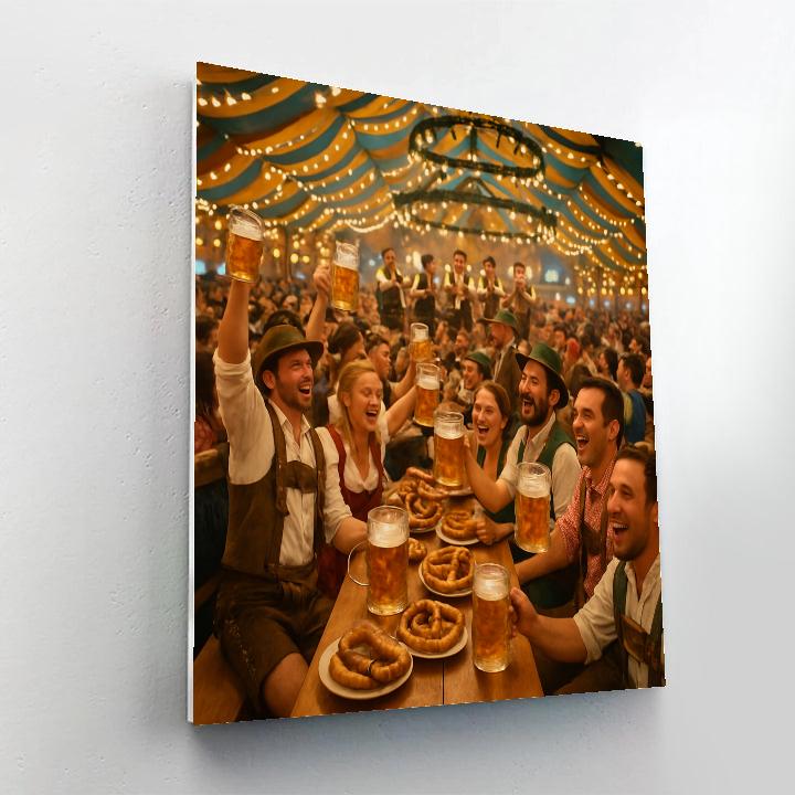 Oktoberfest Tradition paint by numbers