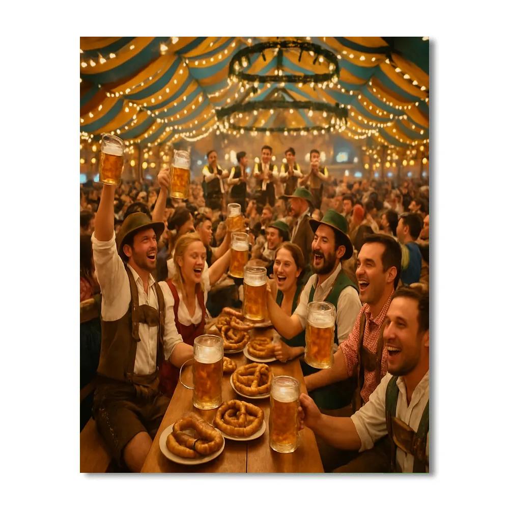 Oktoberfest Tradition paint by numbers