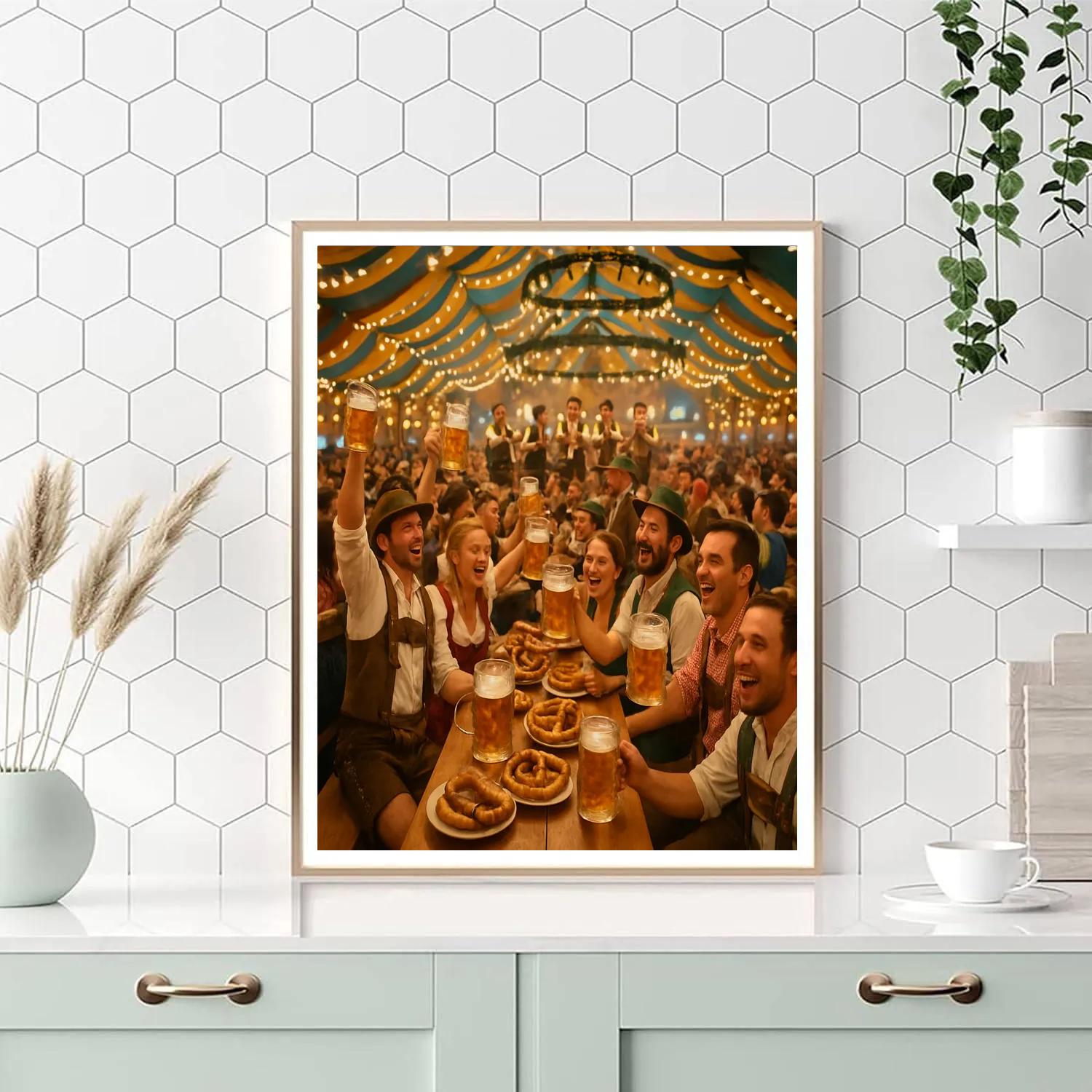 Oktoberfest Tradition paint by numbers