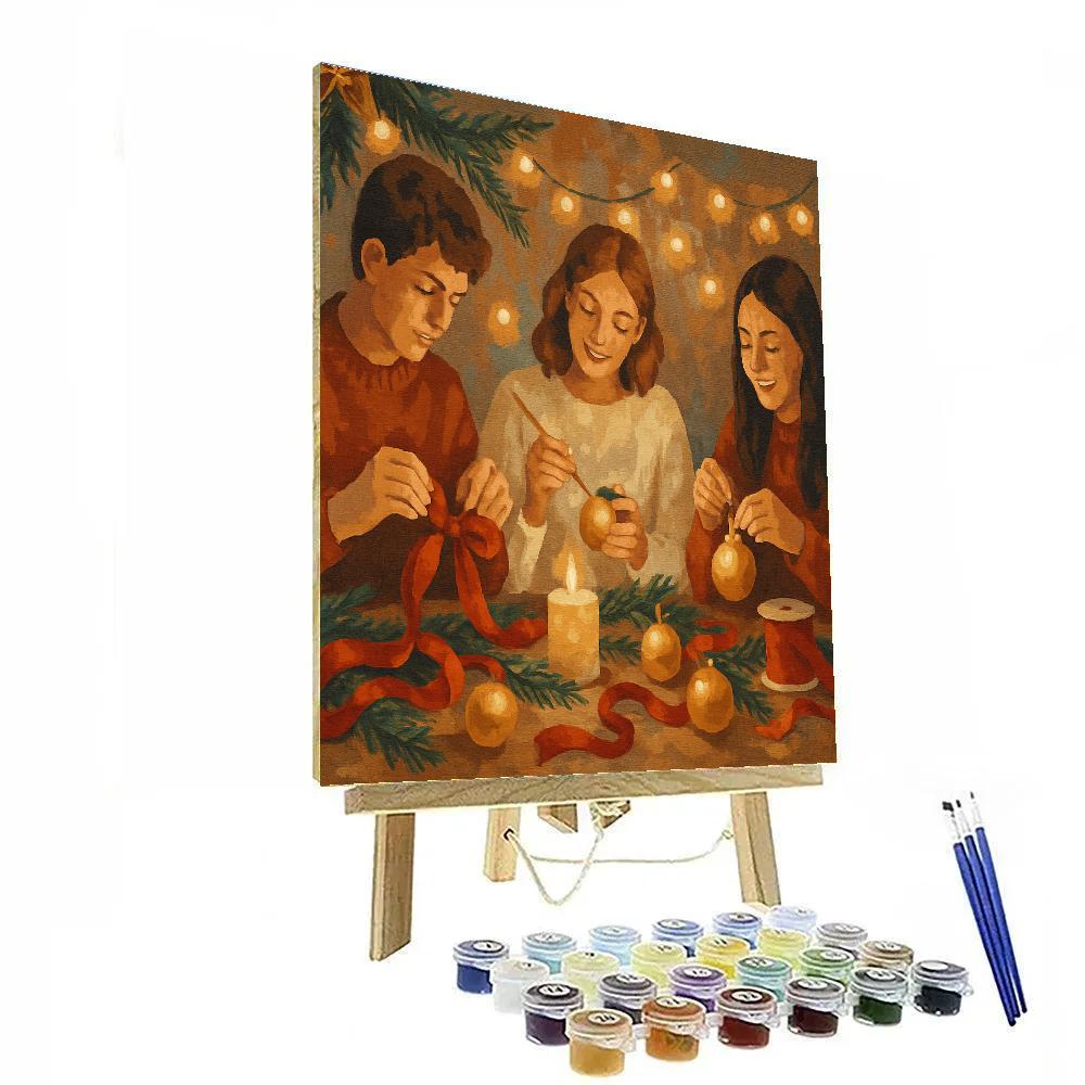 Ornament Crafting Circle Painting by numbers kit