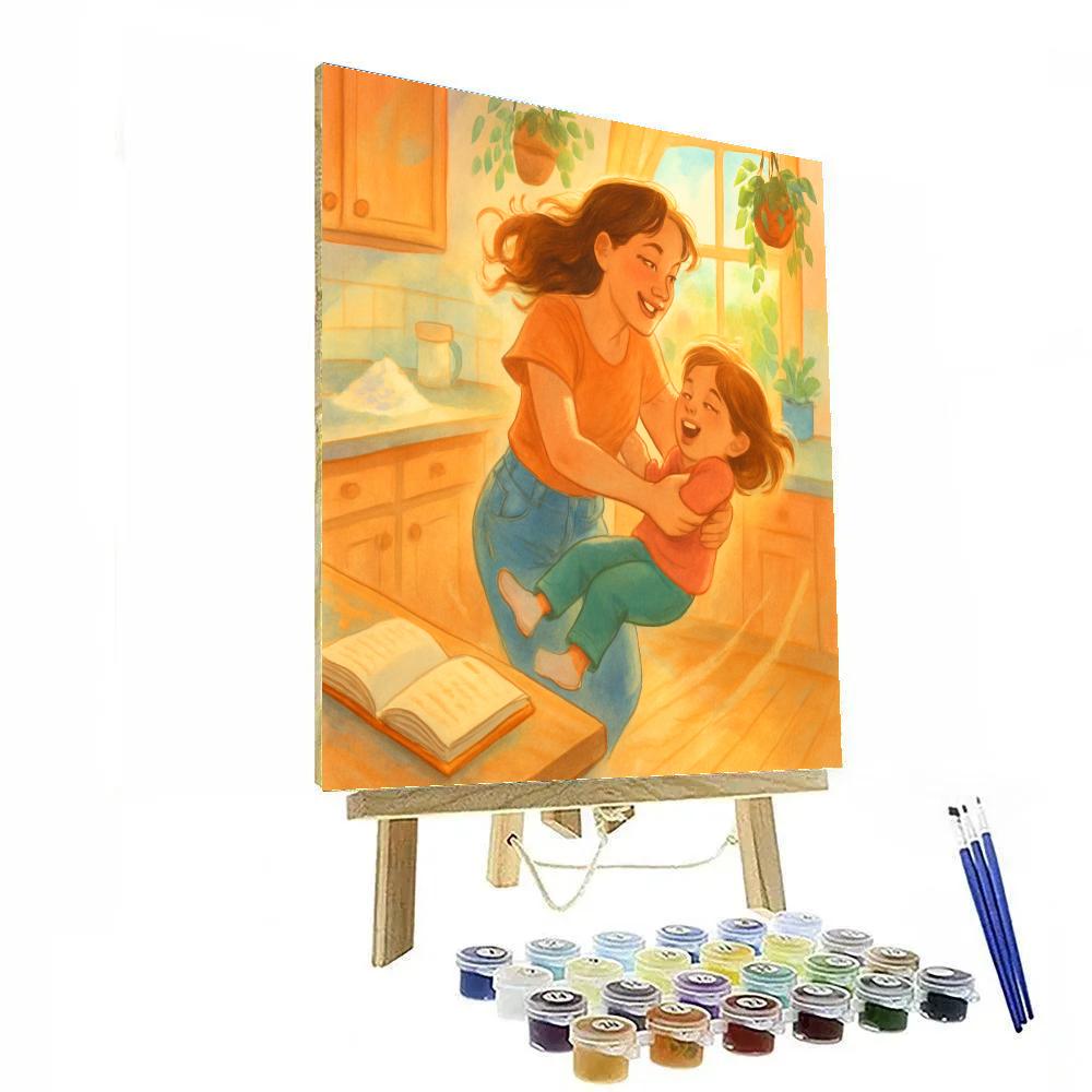 Kitchen Dance Afternoon Painting by numbers kit