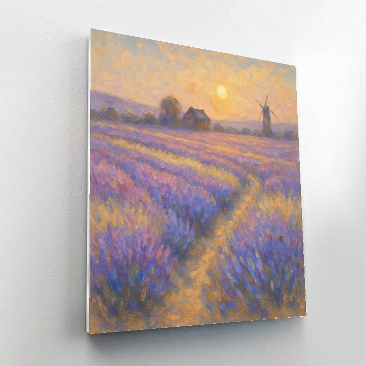 Lavender Evening Breeze paint by number