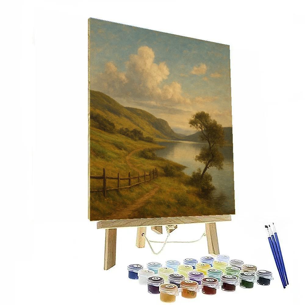 Landscape Whispering Horizons paint by numbers