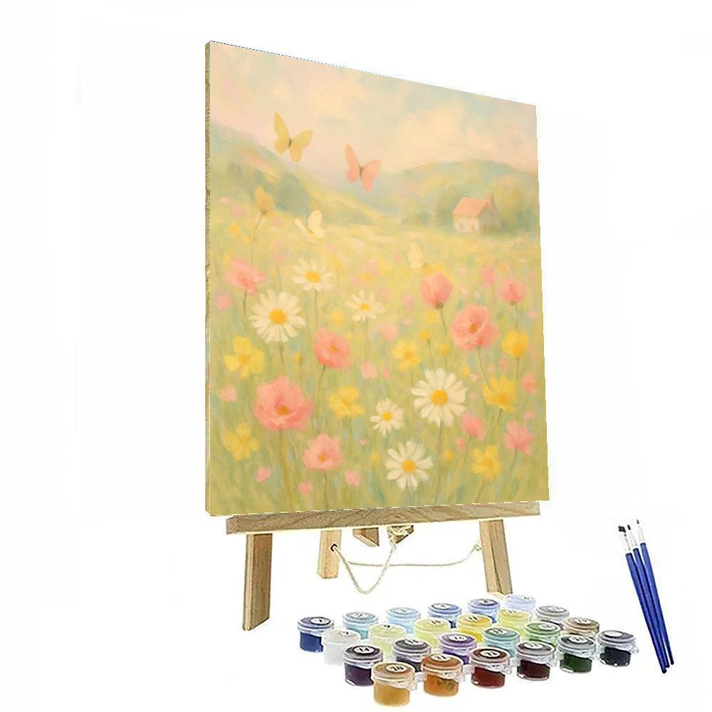 Flower Meadow Daydream paint by color