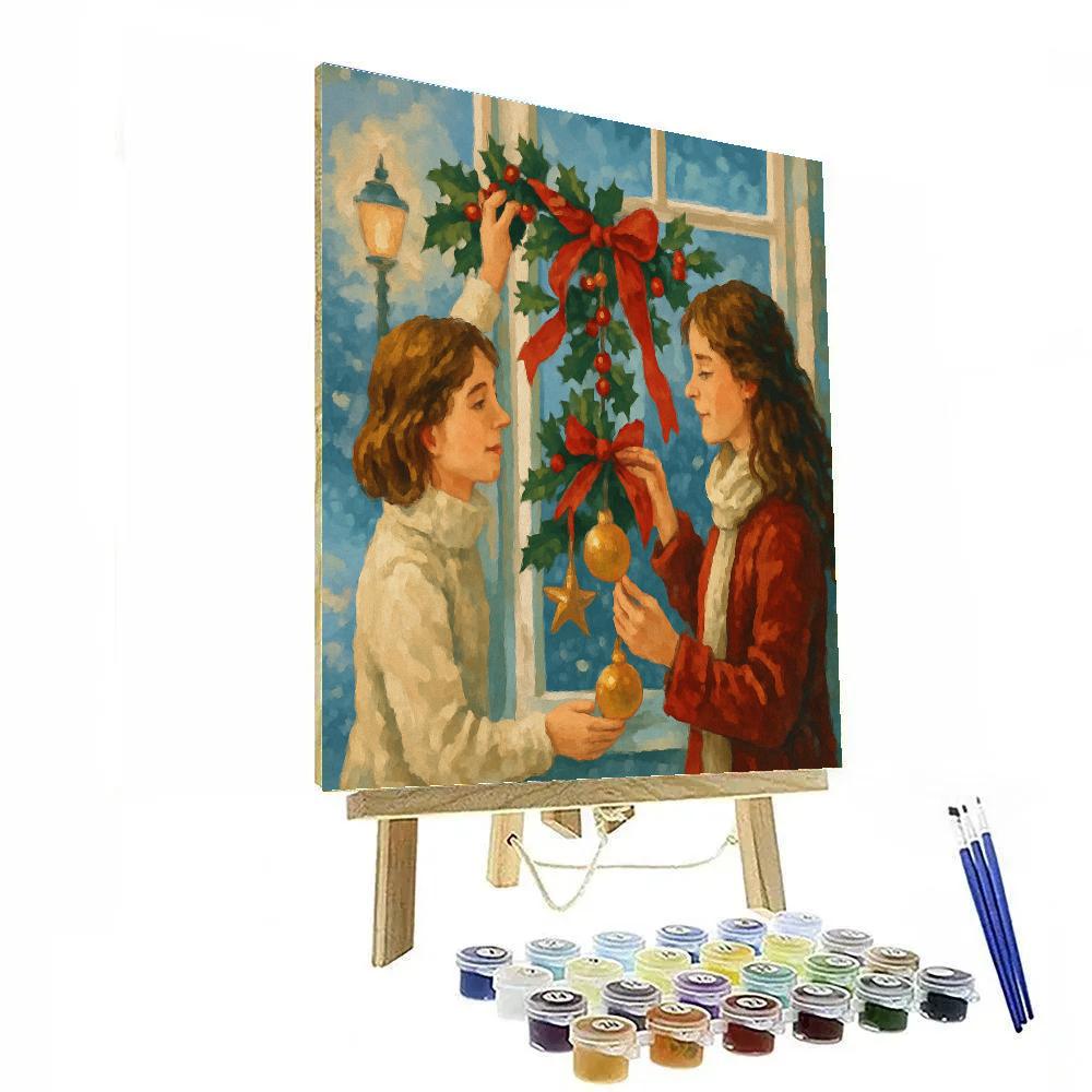 Ornaments At Dusk Numbered painting kits