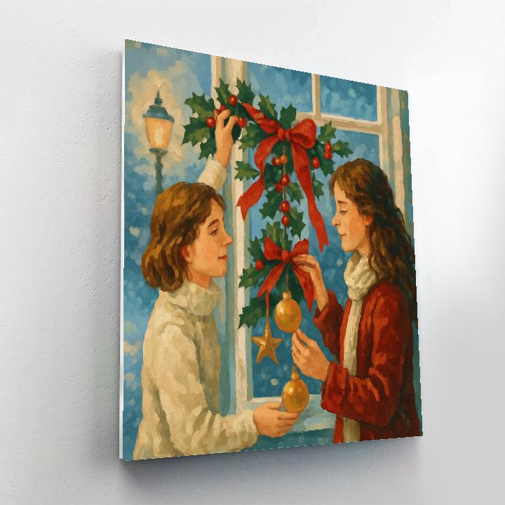 Ornaments At Dusk Numbered painting kits