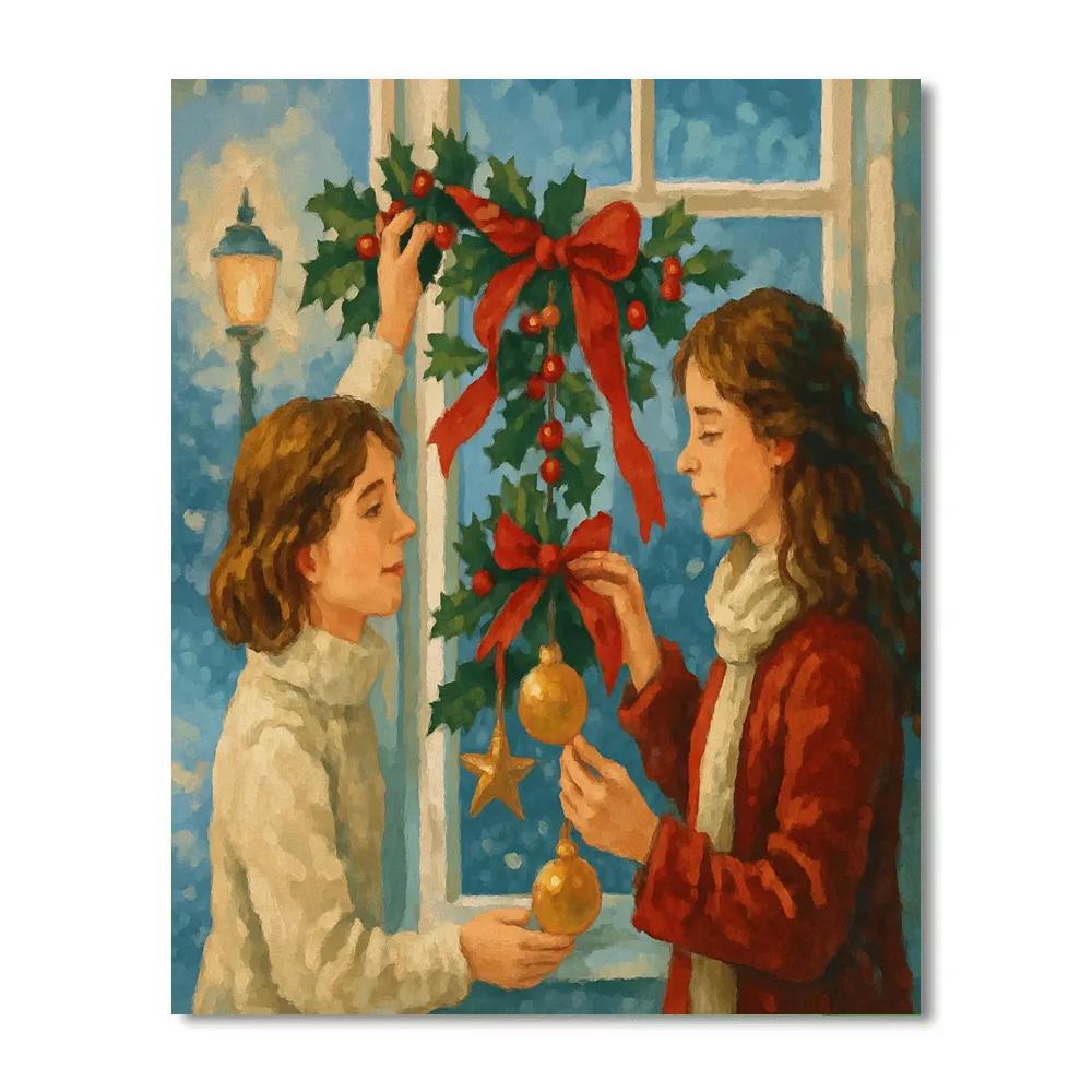 Ornaments At Dusk Numbered painting kits