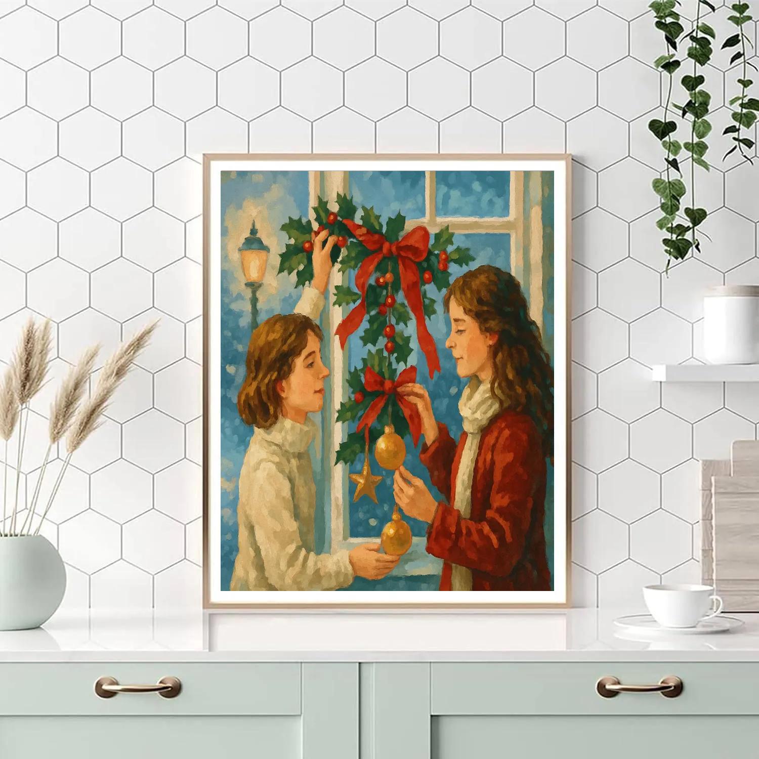 Ornaments At Dusk Numbered painting kits