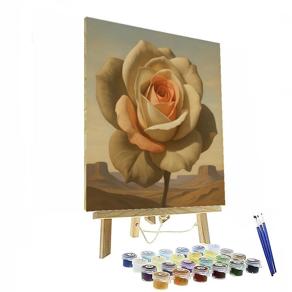 Georgia OKeeffe Desert Bloom Painting by numbers kit