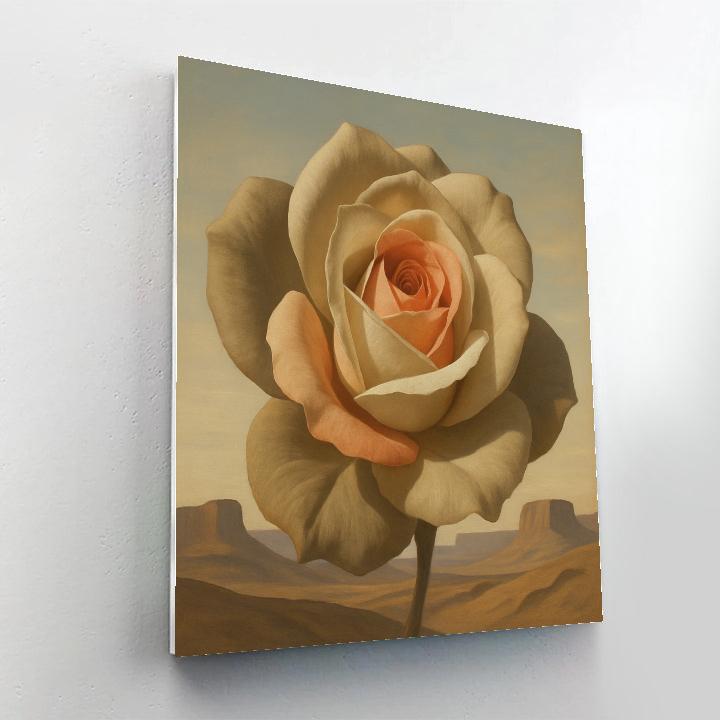 Georgia OKeeffe Desert Bloom Painting by numbers kit