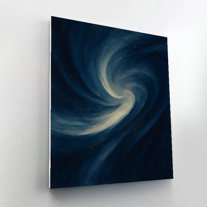 Abstract Celestial Drift paint by color