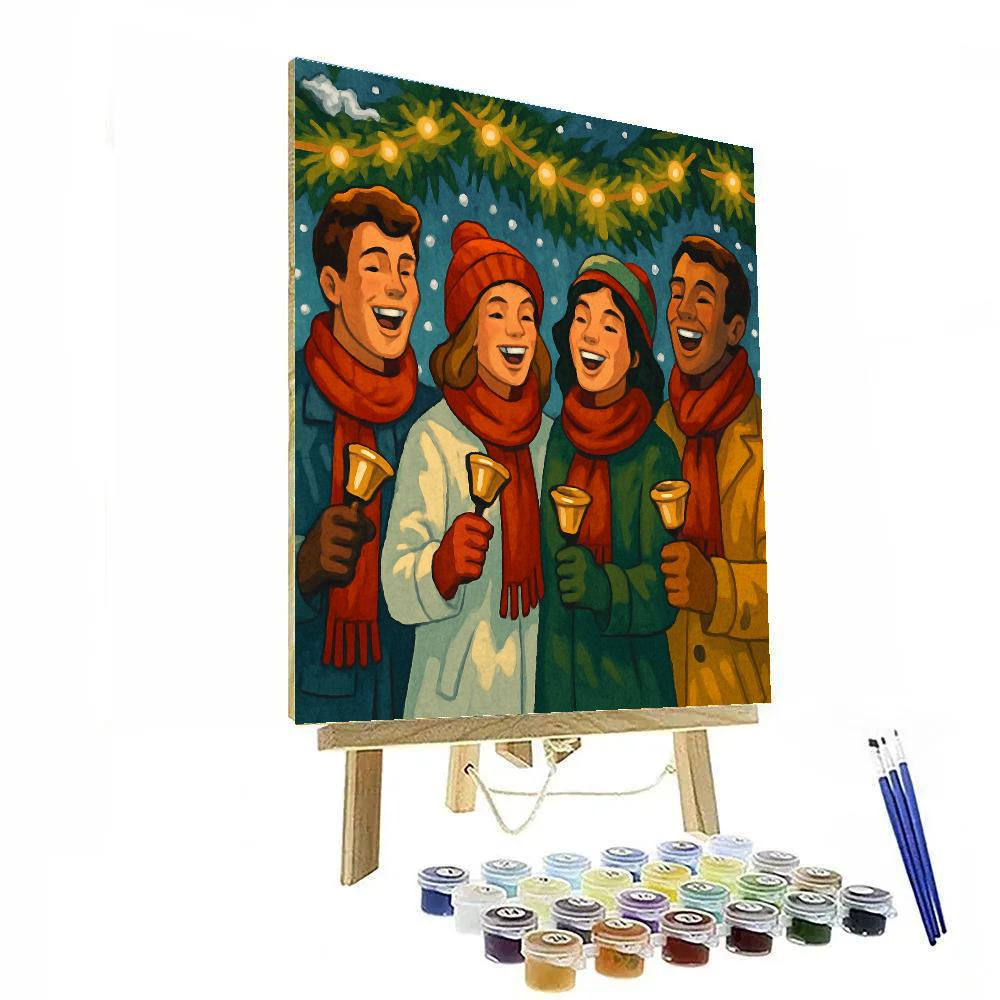 Jingle Bell Jubilee painting number kit