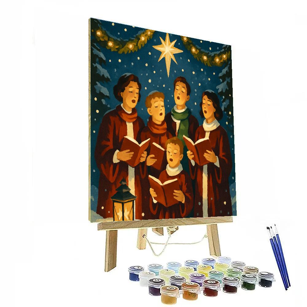Star Of The Season Singers Numbered painting kits