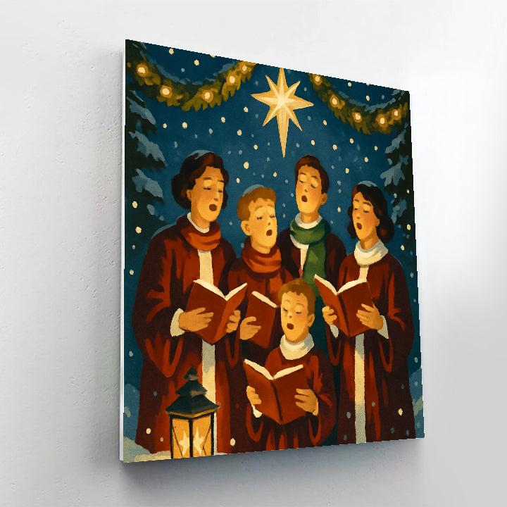 Star Of The Season Singers Numbered painting kits