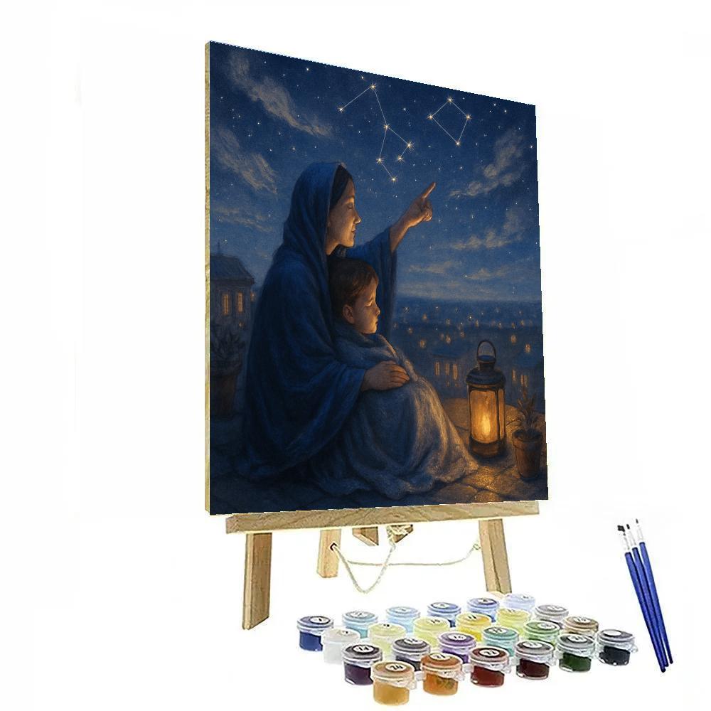 Constellations Of Her Lullaby paint by numbers